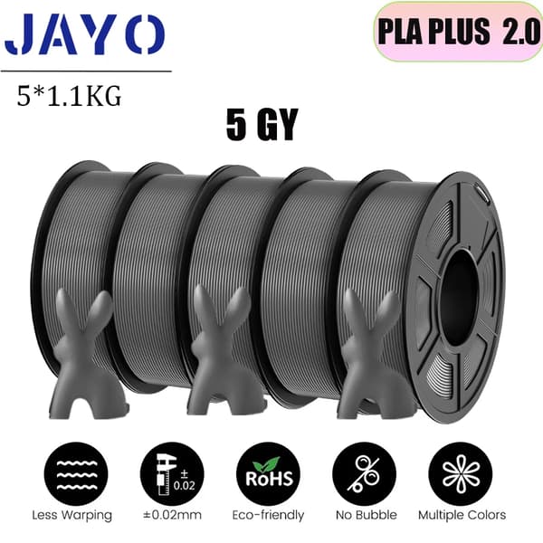 3D-skrivarförbrukning, PLA Multi-Material, 330m längd,2PLA PLUS-5GY-5.5KG