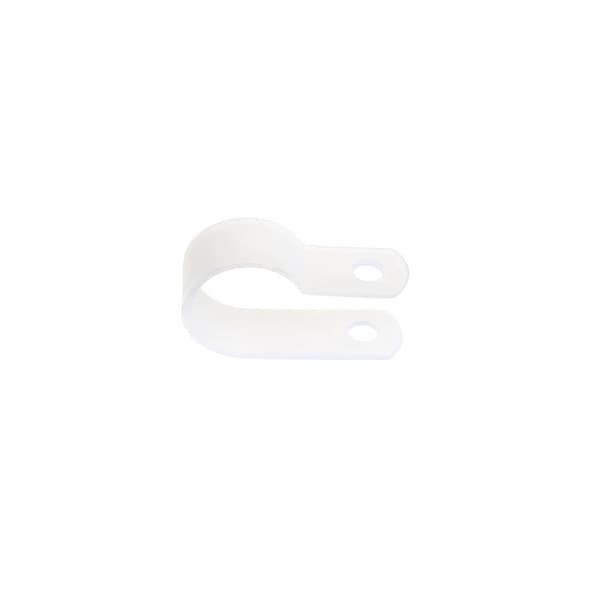 Kabelklemme, Nylonmateriale, 100 Stykker,5.3mm hvid