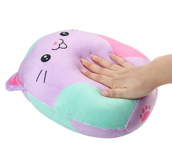 Plush Kat Sæt, Blødt Materiale, Elastisk Design,Brun
