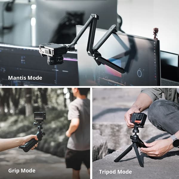 Tripod, Hurtigfrigivelsessystem, Alsidige Optagelsesmodes,Mantispod Z