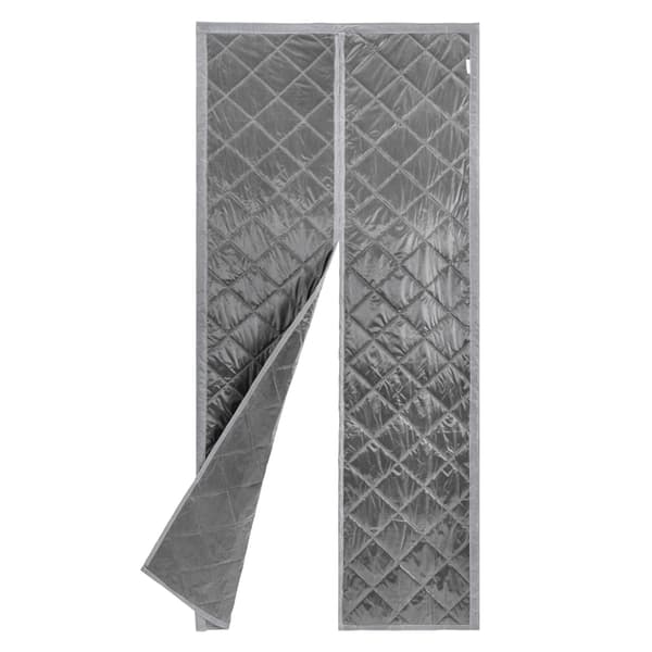 Dørgardin, Magnetisk Isolering, Vandtæt Design,grå