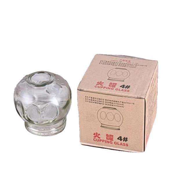 Glas Cupping Kop, Holdbar Design, Forbedrer Blodcirkulationen,A4