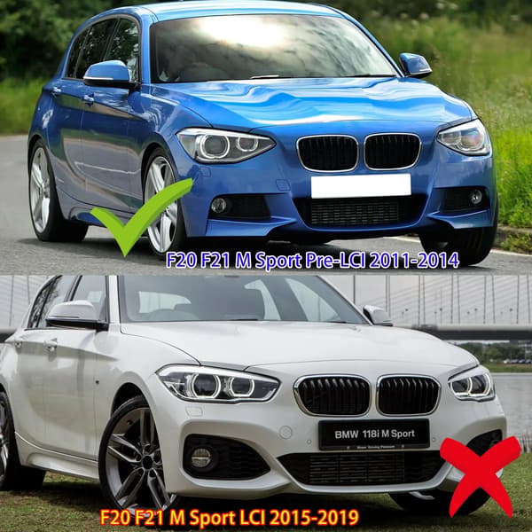 Front Splitter, Aerodynamisk Design, Direkte Montering,Glans Sort
