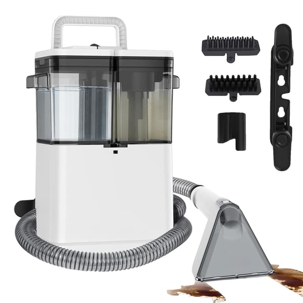 Våd/Tør Støvsuger, Kraftig Sug, Dobbeltank Design,HVID