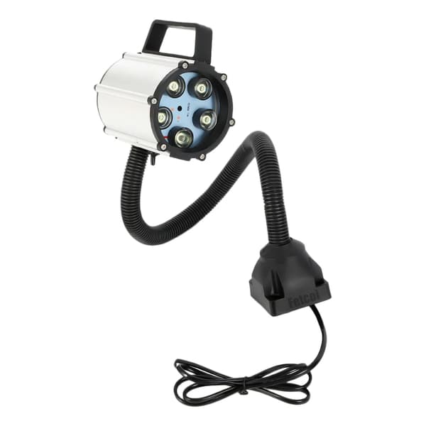 Arbejdslampe, LED-lyskilde, fleksibel armdesign,fast base