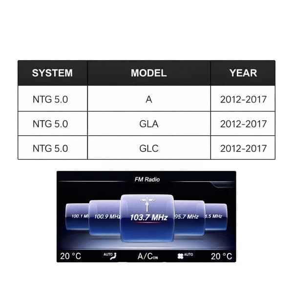 Trådløs Decoder Box, Trådløs CarPlay, Android Auto Kompatibel,NTG5.0