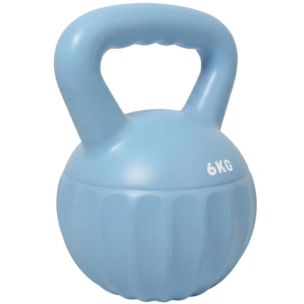 Kettlebell, 6 kg Vikt, Perfekt för Hemstyrketräning,armégrön