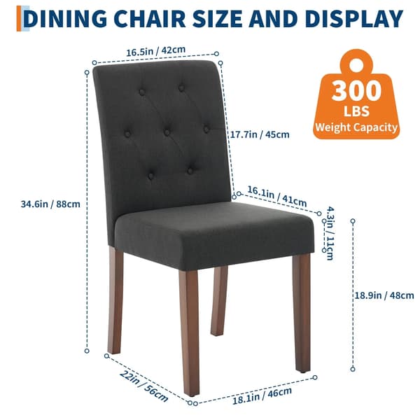 Matstol, Vadderad Komfort, Elegant Design, svart