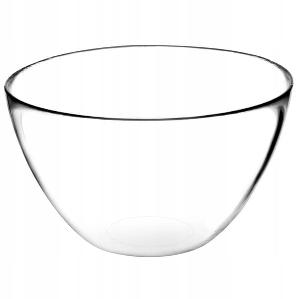 Salatskål, Glasmateriale, 17 cm Diameter, Egnet til Forskellige Fødevarer, Ideel til Samlinger, CE / EU Certificeret