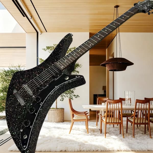 Guitar, Fast Bro, Rock Stil,sort