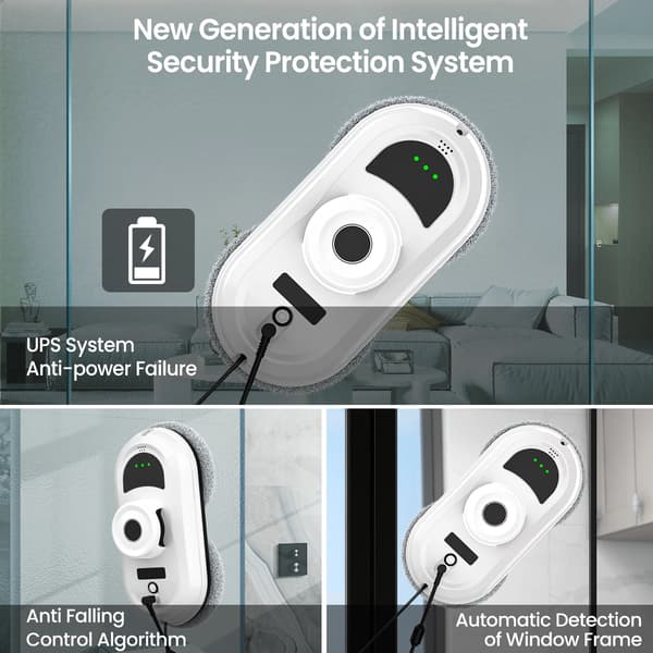 Fönsterputsare, Intelligent Design, Kraftfull Sug,5600pa, Ja, EU