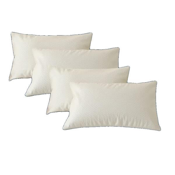 Örngott, 4-delarsset, mjukt polyester material,50x70cm, bambu fiber