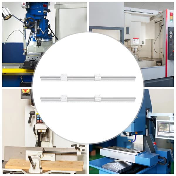 Linjära skenor, hög precision, hållbar konstruktion,1000mm