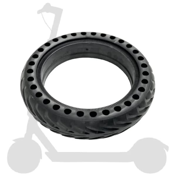 Elkøretøjsdæk, Punkteringsbeskyttelse, Kompatible med Flere Modeller,1 Solid Wheel