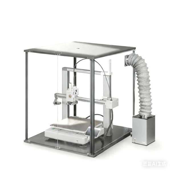 3D Printer Indhegning, Gennemsigtig Akryl, Luftfiltreringssystem,sæt