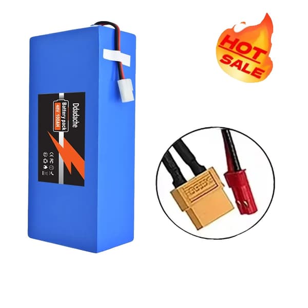 Batteripakke, 48V Lithium, 100Ah Kapacitet,XT60-JST