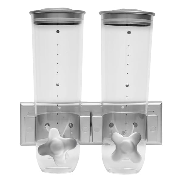 Matdispenser, Väggmonterad, Portionskontrollsystem,Silver