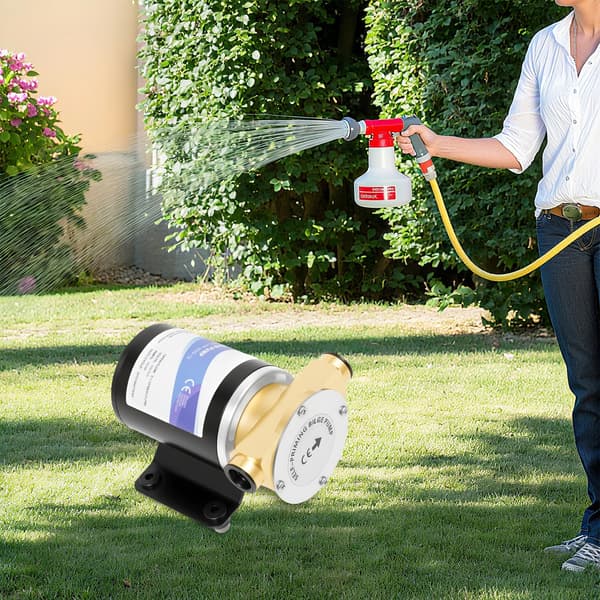 Vattenpump, hög flödeshastighet, kopparkonstruktion,12V