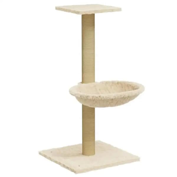 Kattträd, Sisal Klösträd, Inomhusbruk,Kräm