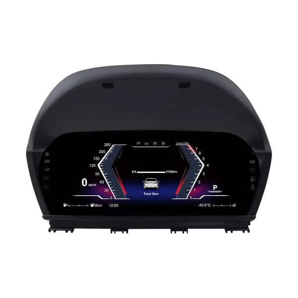 Digitalt Dashboard Speedometer, 10-Tommer Skærm, Linux Operativsystem,Support