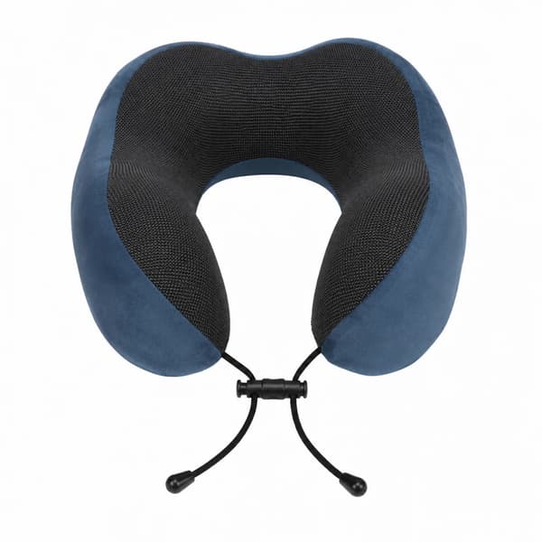 Rejsepude, Ergonomisk Design, Blød Vaskbar Betræk,Blå