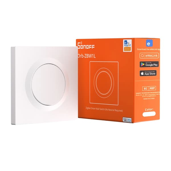 Zigbee Smart Vægbryder, Ingen Neutral Stige Krævet, Problemfri Integration,ZBMINIL2-E