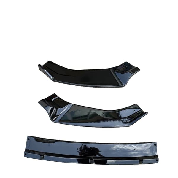Front Bumper Splitter, Holdbar ABS Konstruktion, Nem Bolt-On Installation,et sæt af