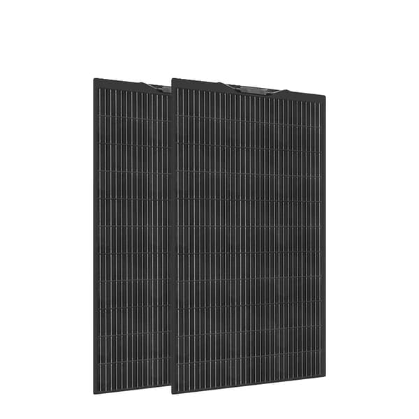 Solpanel, Flexibel Design, Effektiv Energiutvinning,2PCS F100W