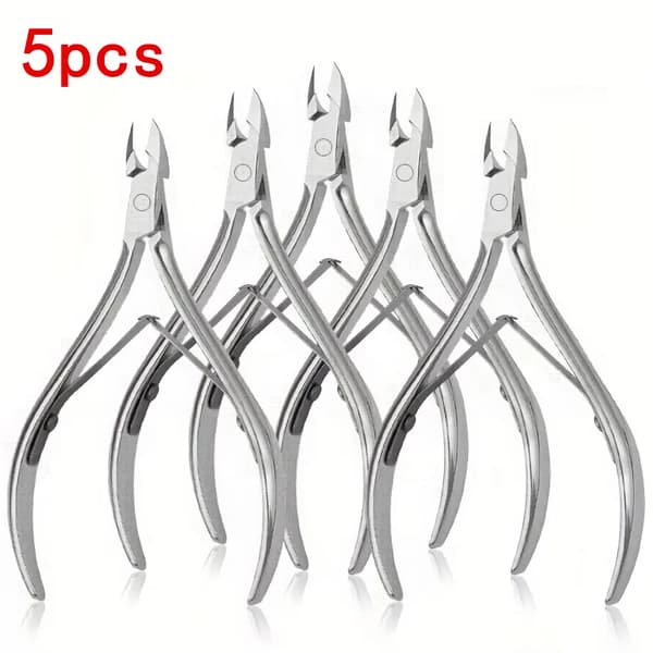 Neglebåndssaks, Rustfrit Stål Materiale, Ergonomisk Design,5pcs