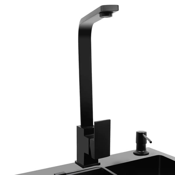 Køkkenvask, Dimensioner 34x23cm, Materiale Rustfrit Stål, Monteringsmetode Topmontering/Flushmontering/Undermontering, Sæbe dispenser kapacitet 150ml