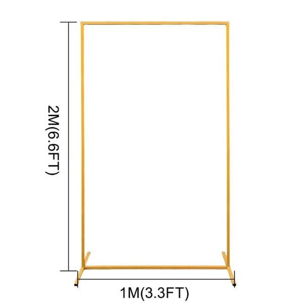 Bröllopsbåge, Justerbar Höjd, Lätt Montering,1X2M-M, Som visat-a
