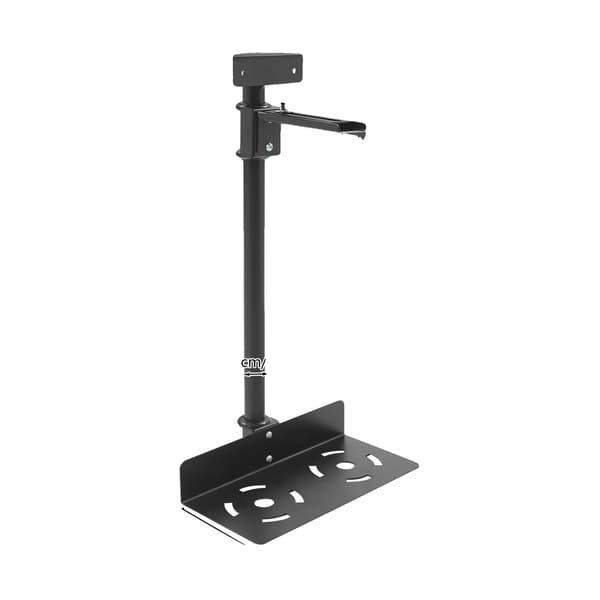 CPU-holder, robust konstruktion, pladsbesparende design,sort