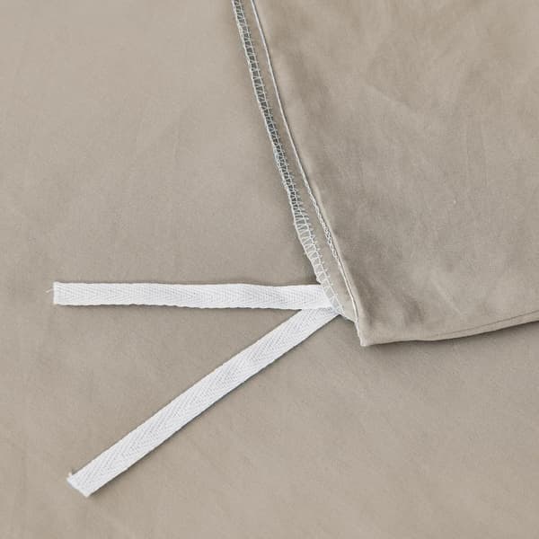Sängkläder, Premium Bomull, Elegant Design,set, Beige, 135 × 200cm