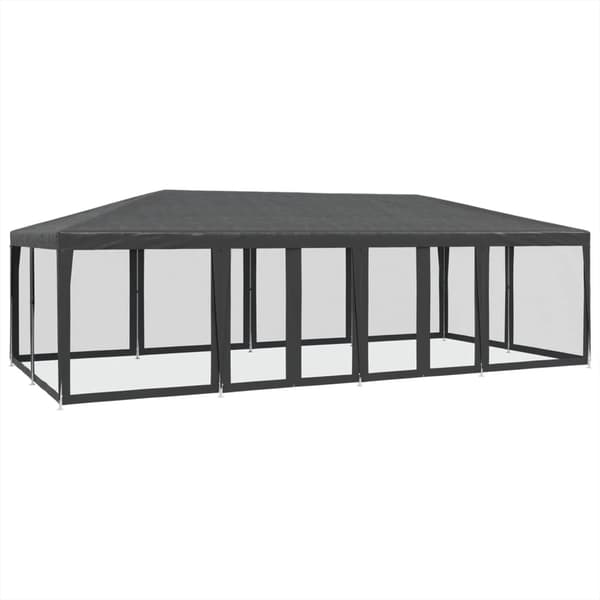 Gazebo, Holdbart Stof, Robust Ramme,sort