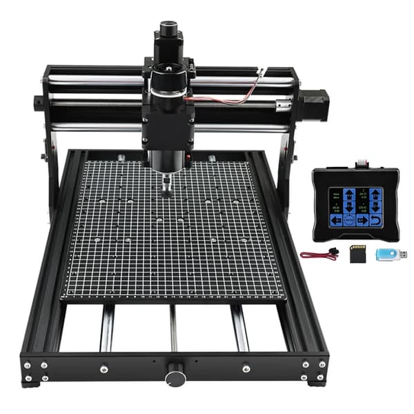 CNC Graver, 500W Spindle, 3-Akset Kontrol,Ingen laser-b, Med berøringscontroller