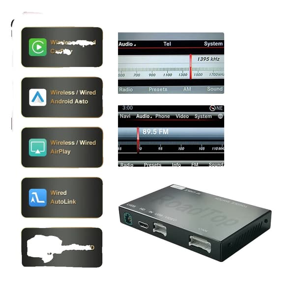 Carplay Trådlös, Smartphone Integration, Mediaströmning,NTG4.5 System