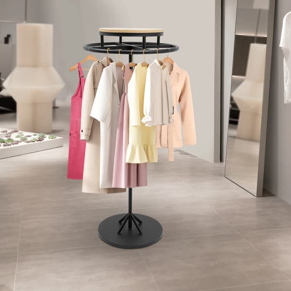 Klädställ, Robust Stål Konstruktion, Modern Design, svart