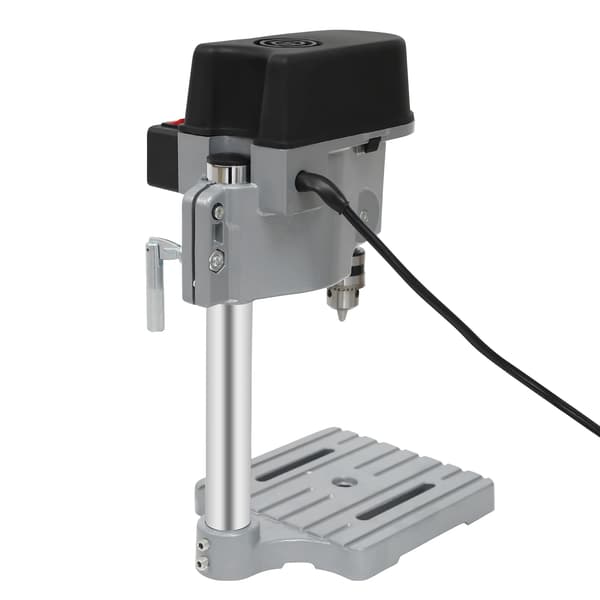 Mini Bordsborrmaskin, 340W Effekt, 12000 RPM Hastighet,Silver