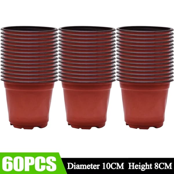 Barnkrukor, Hållbar Plast, Optimal Dränering,60PCS