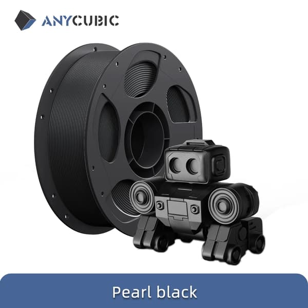3D-printer filament, PLA-materiale, højhastighedskapacitet,5KG Sort