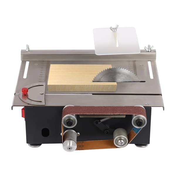 Bordssåg, 200W Motor, Justerbar Skärvinkel,Silver