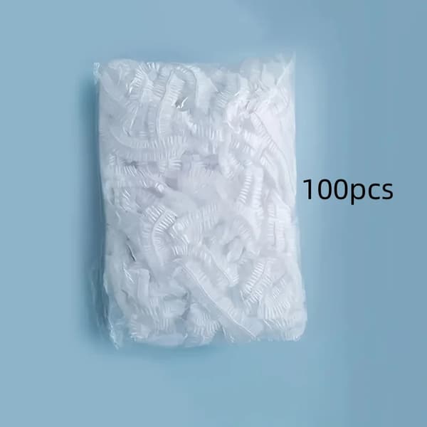 Inomhusskor, Engångsdesign, Halkfri Passform,100Pcs Vit