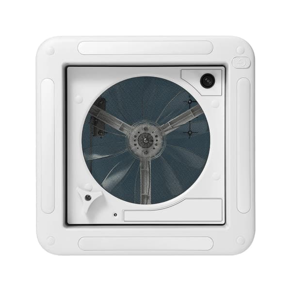 Ventilationsvifte, Effektiv Luftstrøm, Stille Drift,HVID