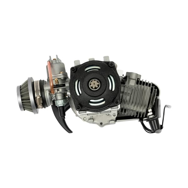 Motor, 49cc 2 Takts, Trækstart,sort