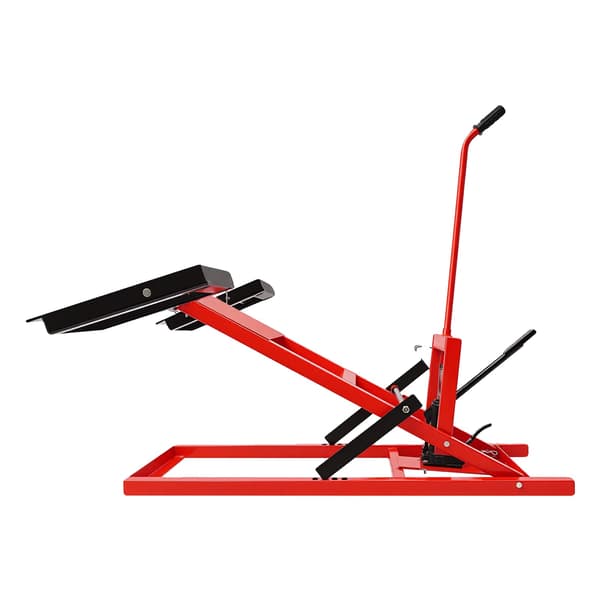 Hydraulisk Lyftjack, Hög Lastkapacitet, Justerbar Lyft Höjd,RÖD