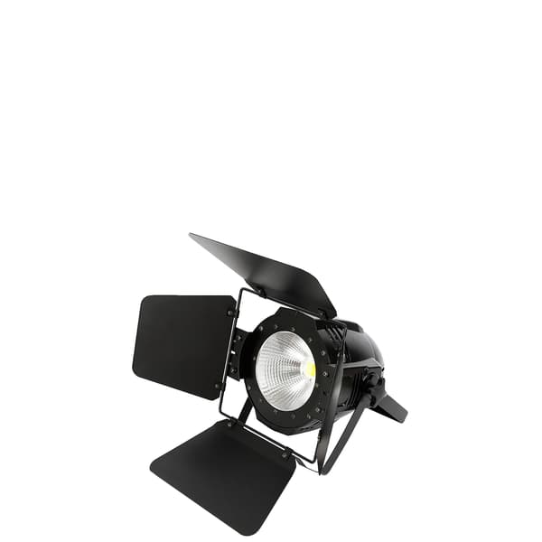 Scenevaskelys, Varm/Hvid LED, Lydkontrol,sort