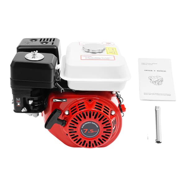 Benzinmotor, 7,5 HK, Luftkølet,212cc