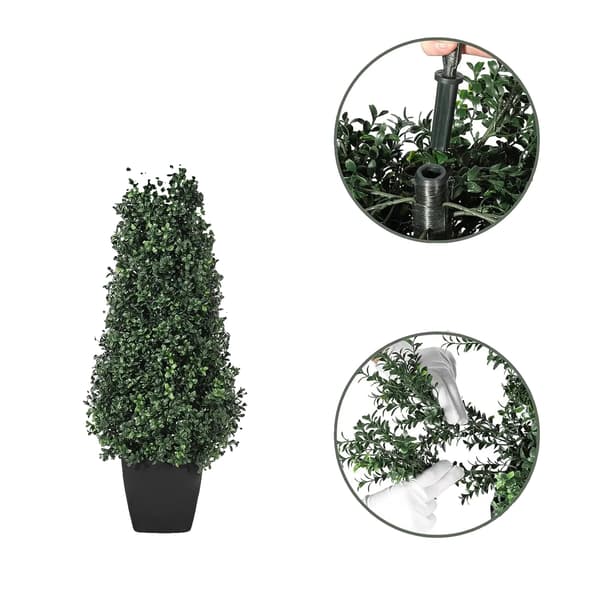 Topiary Træ, UV Resistens, Ingen Vedligeholdelse,90cm 3FT