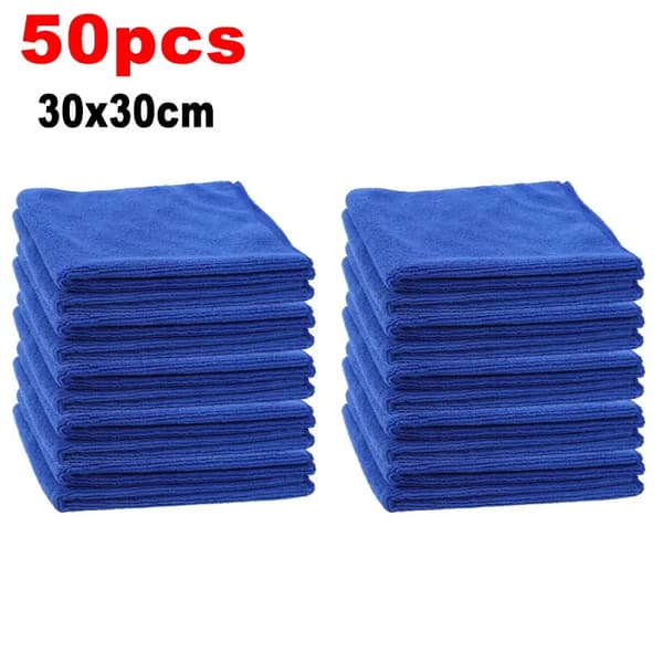 Rengøringsklude, Ultra-Bløde, Hurtigtørrende,50PCS