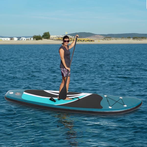 Uppblåsbar Surfbräda, Hållbar Konstruktion, Snabb Montering,grön